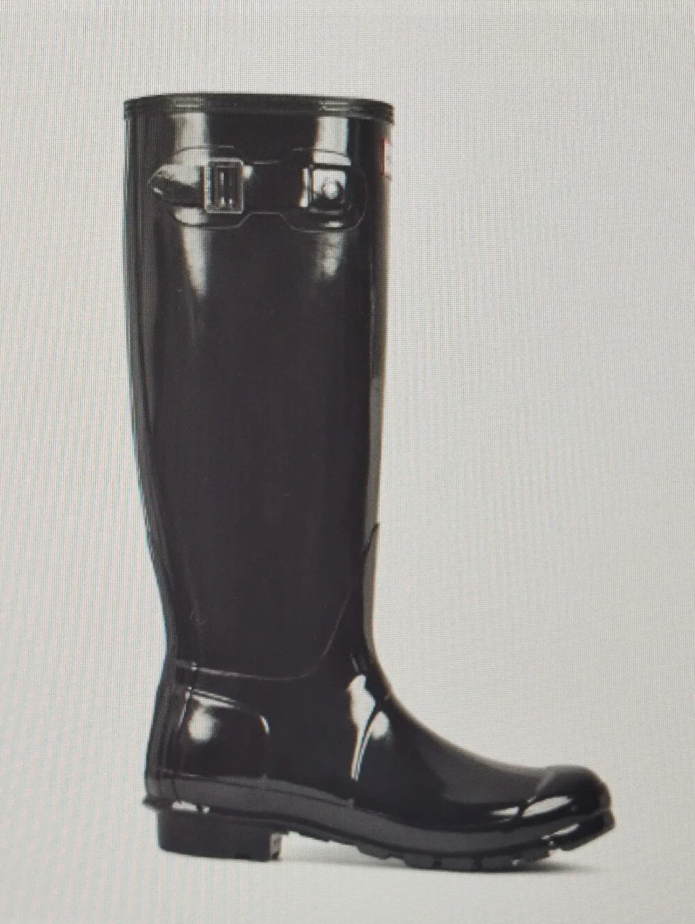 Hunter Gloss Black Tall Rain Boots